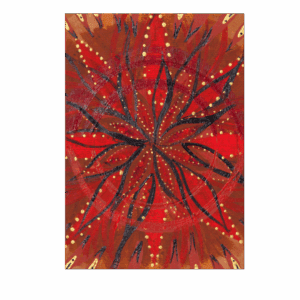 rooted element mandala print no frame